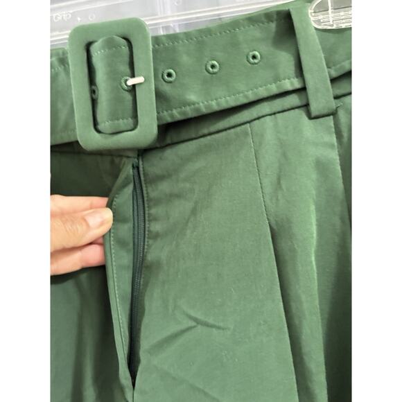 Veronica Beard Maliyah Wide Leg Pant in Forest size 4 - Picture 5 of 13
